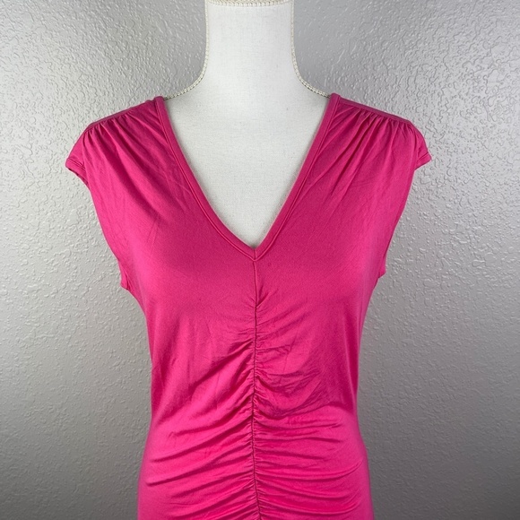 Pink Blouse with ruching - Picture 3 of 11